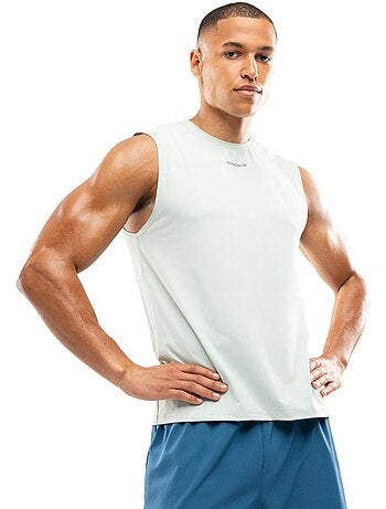Débardeur running homme fitness homme paine mint