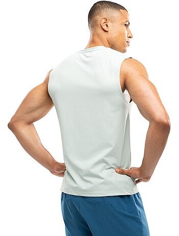 Débardeur running homme fitness homme paine mint