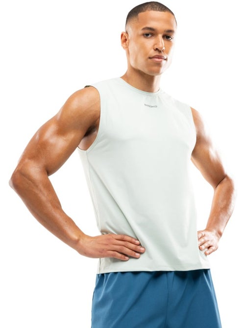 Débardeur running homme fitness homme paine mint - Kiabi Débardeur running homme fitness homme paine mint - Kiabi