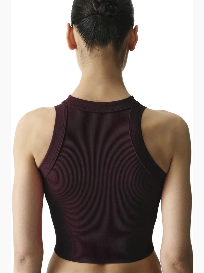 Débardeur sans coutures penti Rouge bordeaux - Kiabi