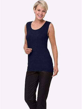 Débardeur Viscose Douce Et Fluide - Taille Standard - Moda Vilona