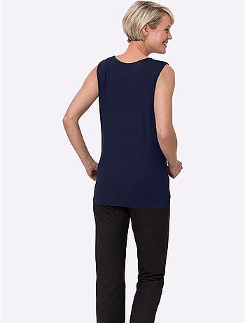 Débardeur Viscose Douce Et Fluide - Taille Standard - Moda Vilona