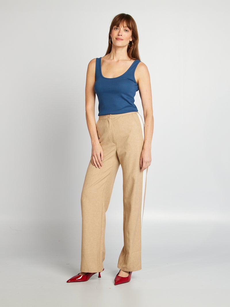 Débardeur sans manches Bleu - Kiabi