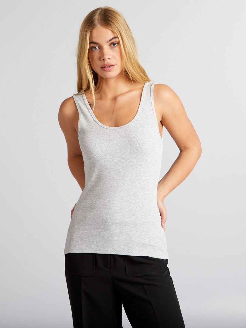 Débardeur Rembourré Evoshield Gris, Jeune Taille M, Protection Poitrine