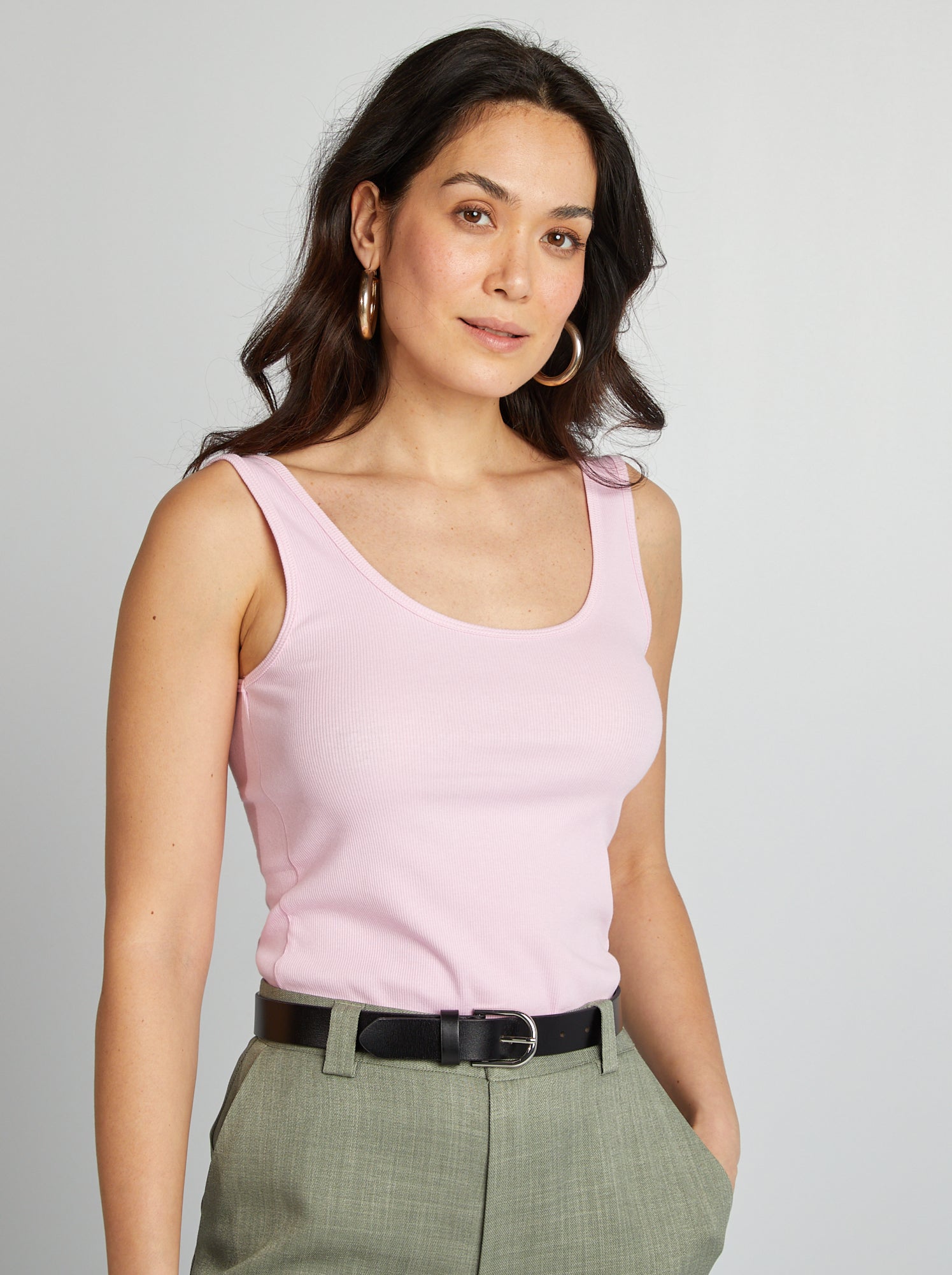 debardeur femme rose