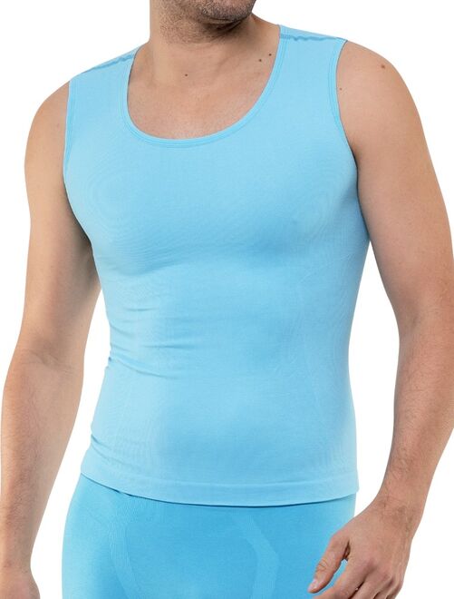 Débardeur Marcel Armor Lux Coton Homme Bleu - Taille 2 - Vintage Neuf Avec étiquettes