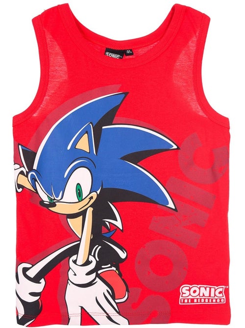 Débardeur Sonic| Licence Officielle - Kiabi