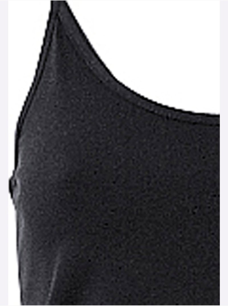 Débardeur Spaghetti - Taille Standard - Helline Noir - Kiabi
