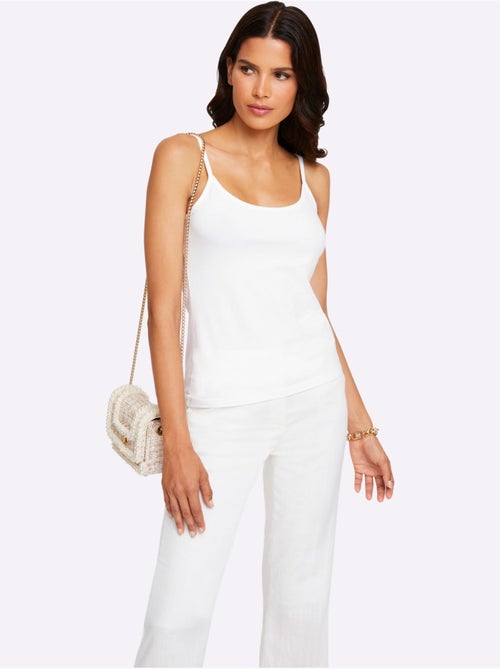 Débardeur Spaghetti Facile à Associer - Taille Standard - helline - Kiabi