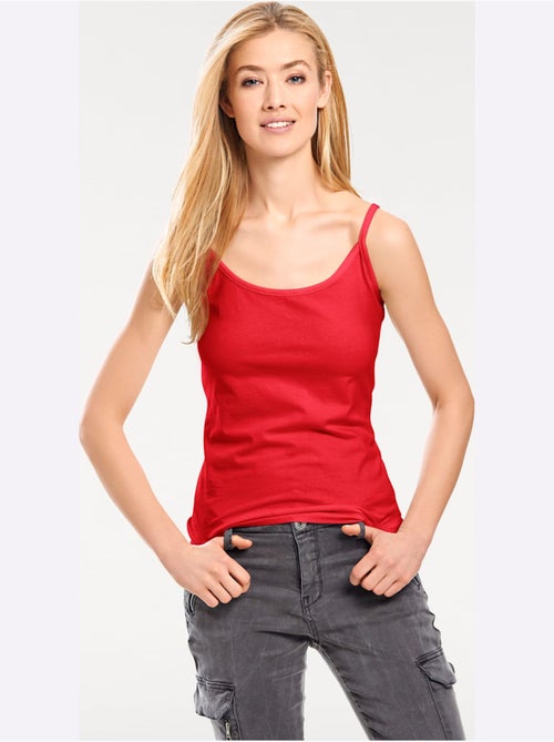 Débardeur Spaghetti Facile à Associer - Taille Standard - helline - Kiabi