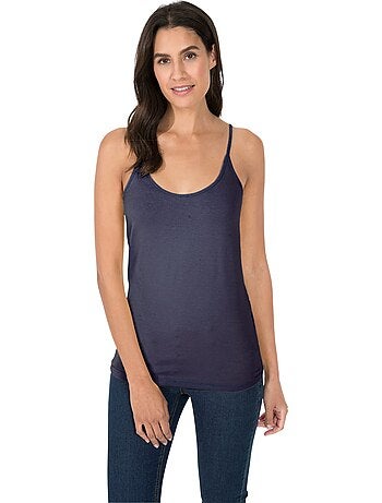 Débardeur Spaghetti Qualité Viscose Douce - Taille Standard - helline
