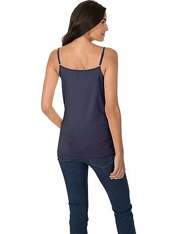 Débardeur Spaghetti Qualité Viscose Douce - Taille Standard - helline