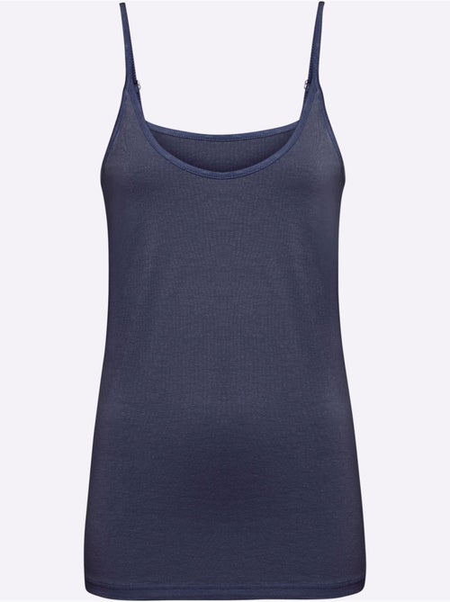 Débardeur Spaghetti Qualité Viscose Douce - Taille Standard - helline - Kiabi
