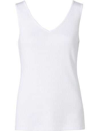 Débardeur Structure Côtelée Douce - Taille Standard - helline