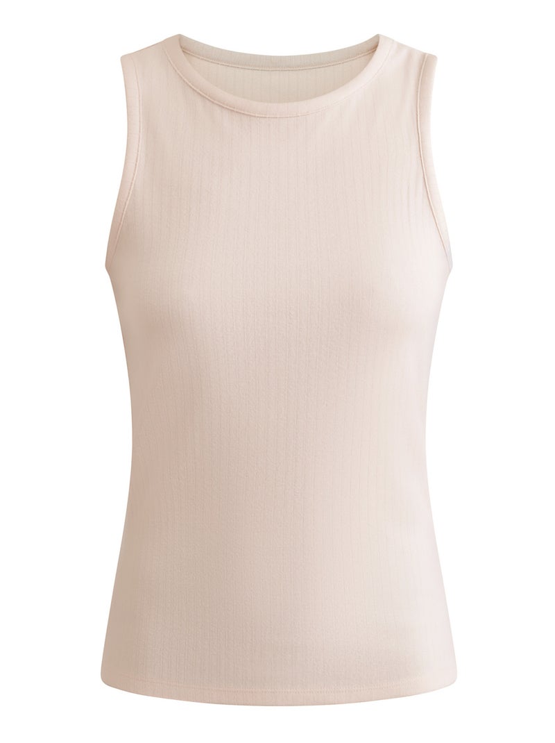 Débardeur thermique Thermal x Inès de La Fressange Rose clair - Kiabi