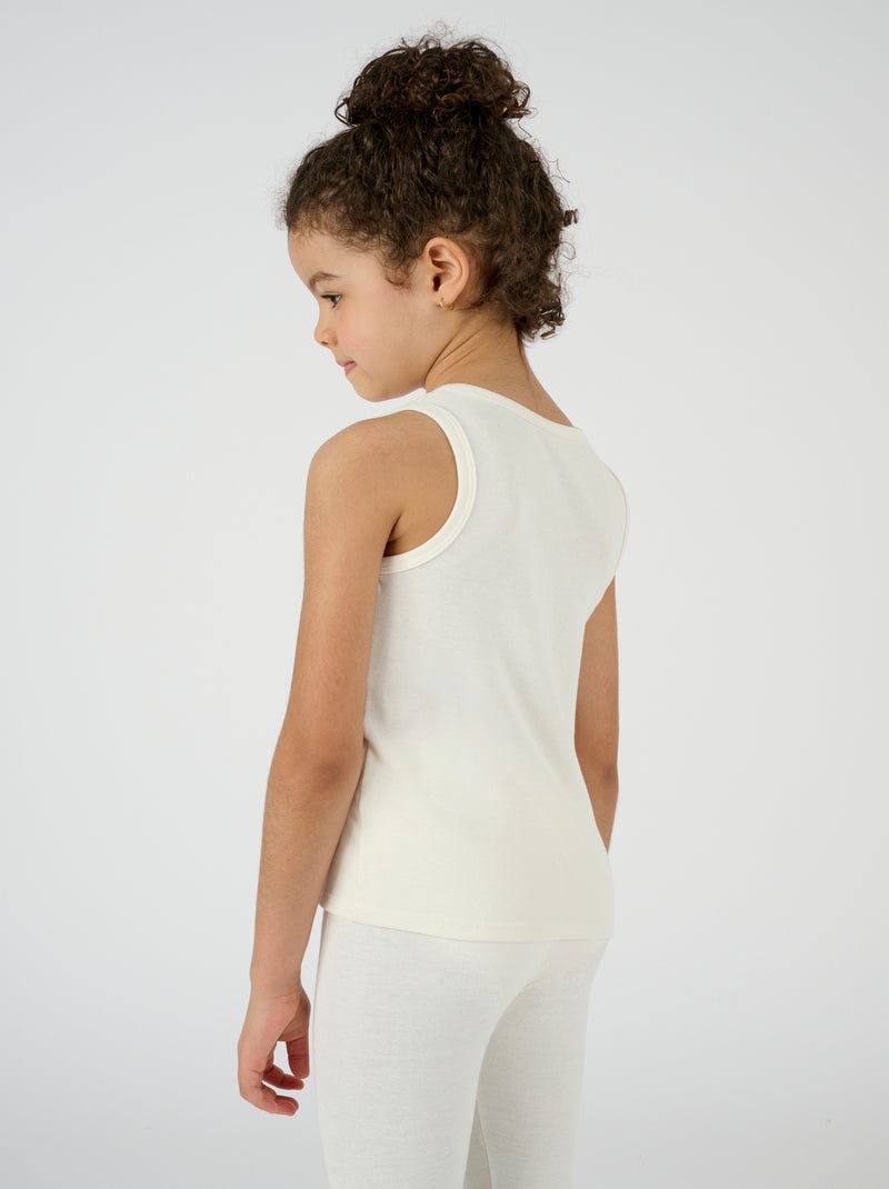 Débardeur Thermolactyl Sensitive thermique - Damart Blanc - Kiabi