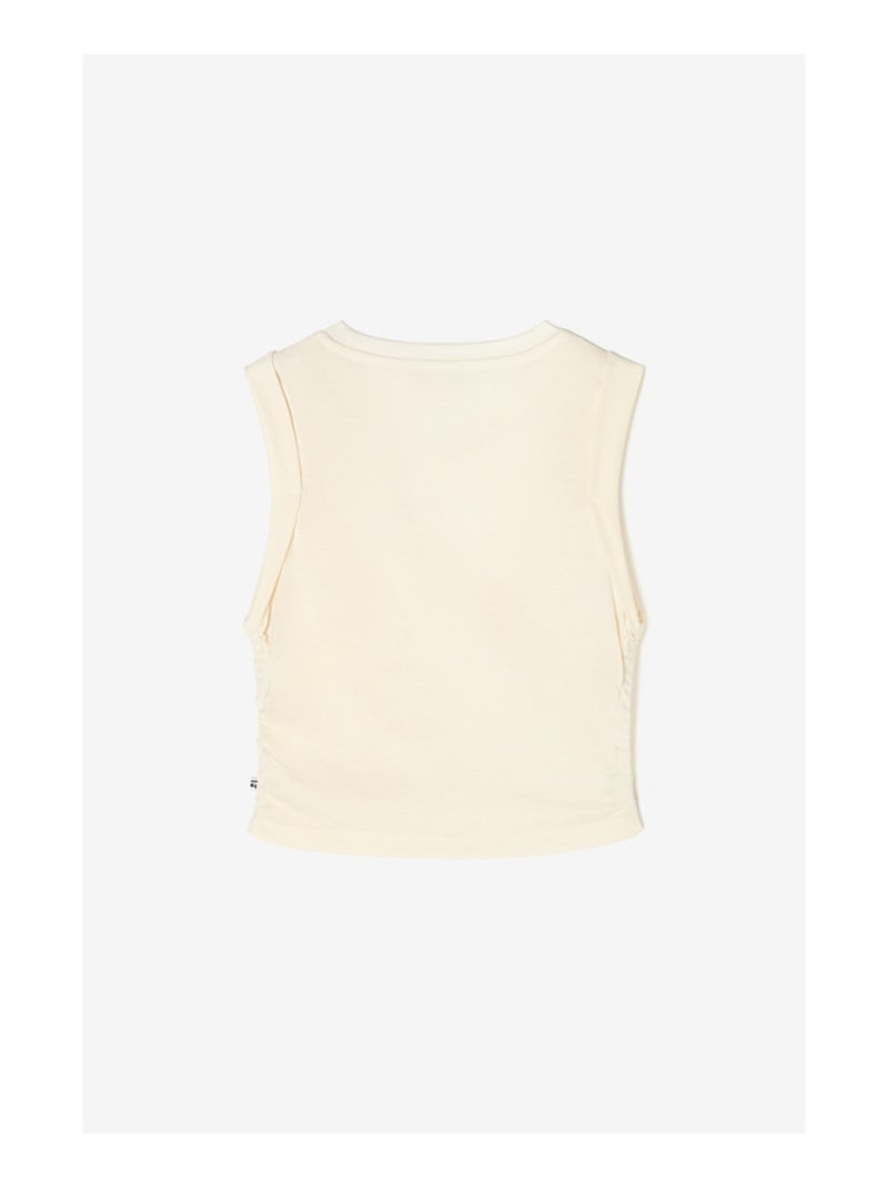 Debardeur TODEGI 'Le Temps Des Cerises' Blanc - Kiabi