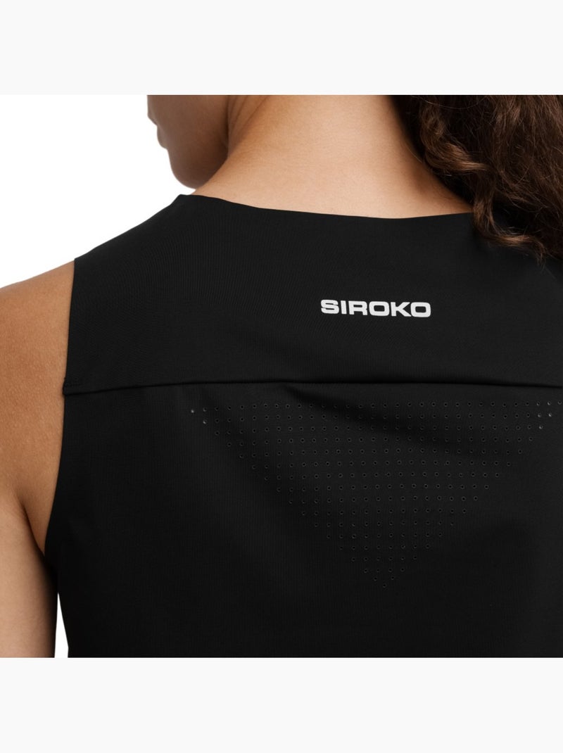 Débardeur trail running femme randonnée femme volt Noir - Kiabi