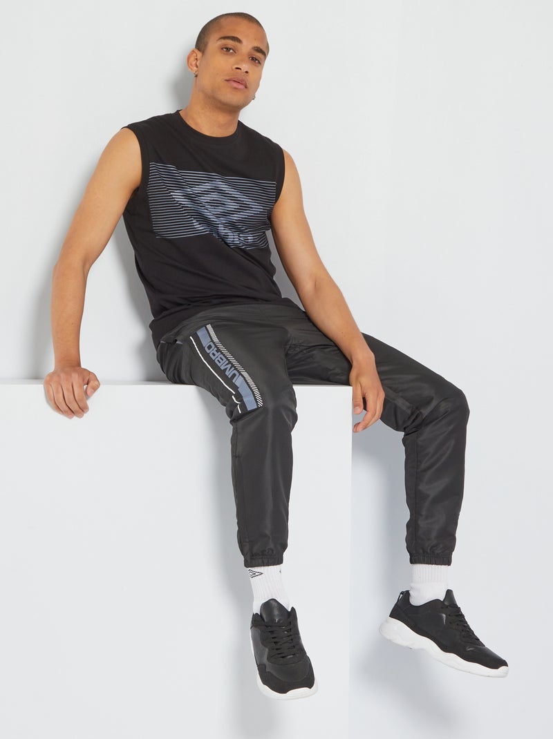 Débardeur 'Umbro' en coton Noir - Kiabi