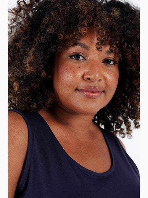 Débardeur uni en viscose PAPRIKA - Kiabi