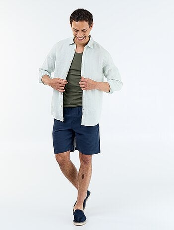 Débardeur uni et côtelé