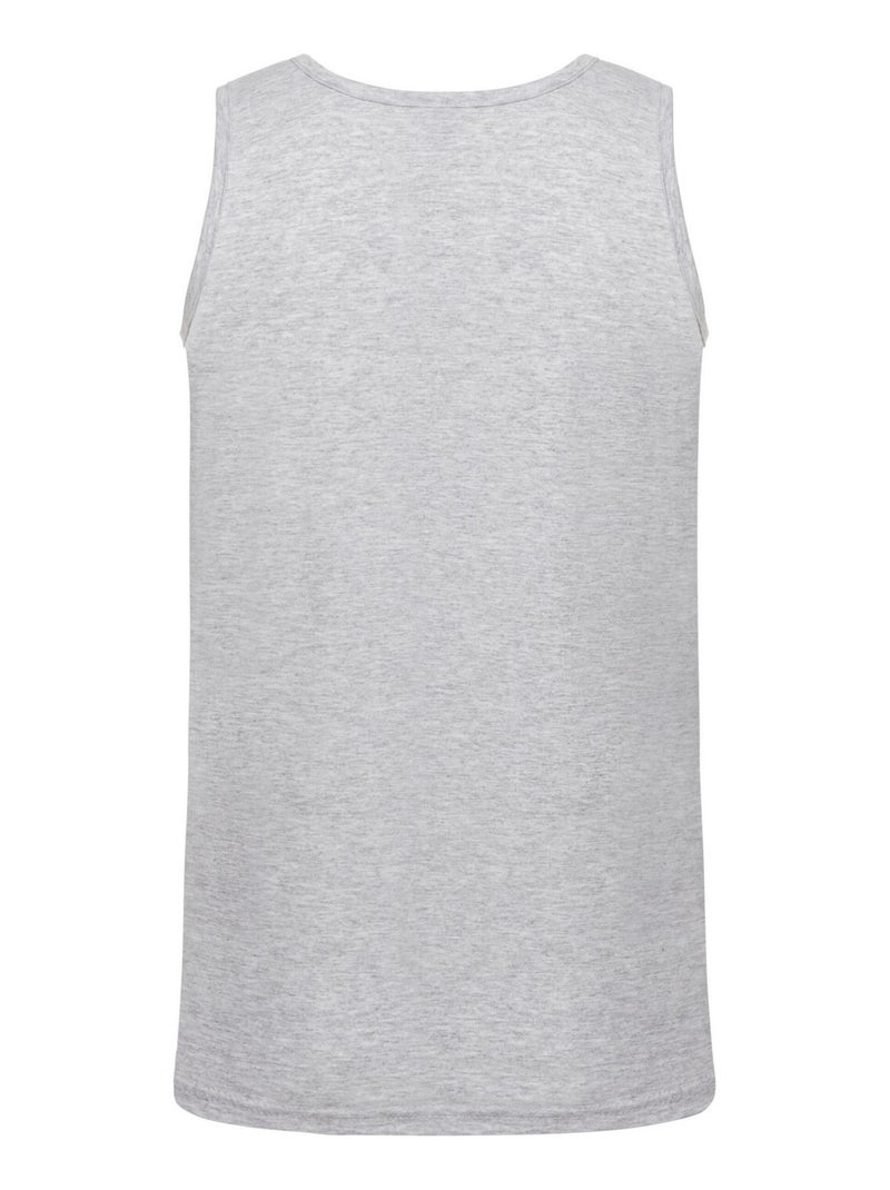 Débardeur valueweight athletic - fruit of the loom Gris chiné - Kiabi