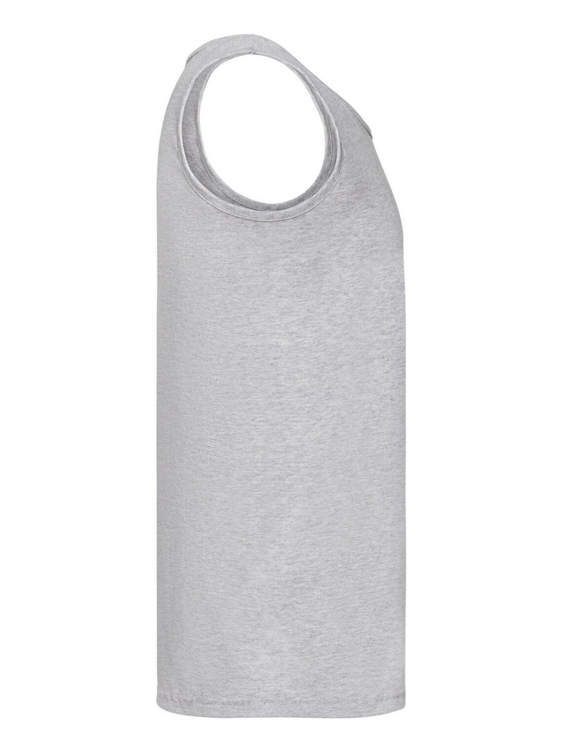 Débardeur valueweight athletic - fruit of the loom Gris chiné - Kiabi