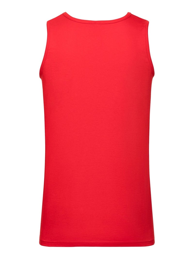 Débardeur valueweight athletic - fruit of the loom Rouge - Kiabi