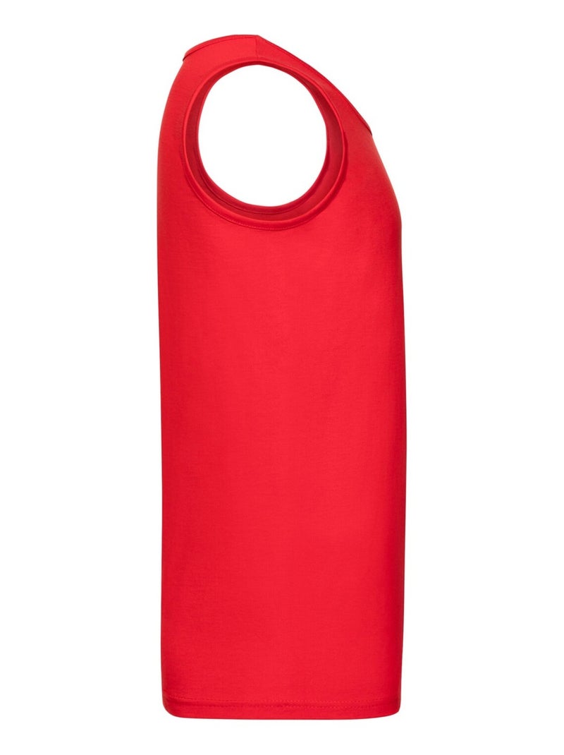 Débardeur valueweight athletic - fruit of the loom Rouge - Kiabi