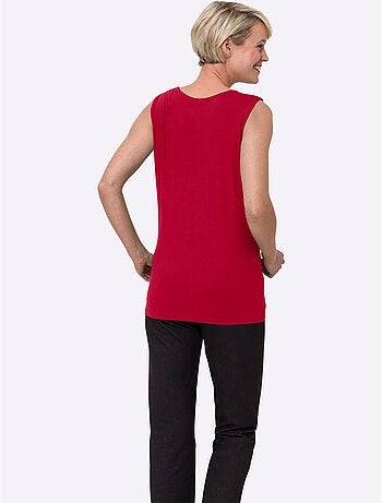 Débardeur Viscose Douce Et Fluide - Taille Standard - Moda Vilona