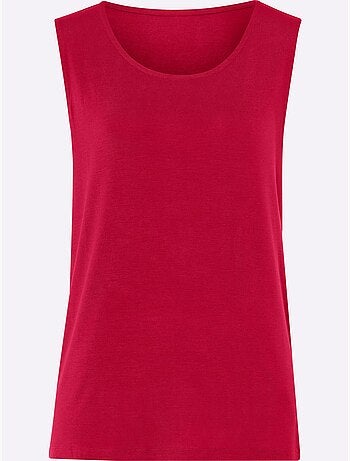 Débardeur Viscose Douce Et Fluide - Taille Standard - Moda Vilona
