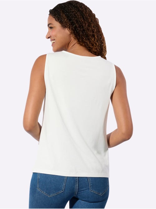 Débardeur Viscose Douce Et Fluide - Taille Standard - Witt - Kiabi Débardeur Viscose Douce Et Fluide - Taille Standard - Witt - Kiabi