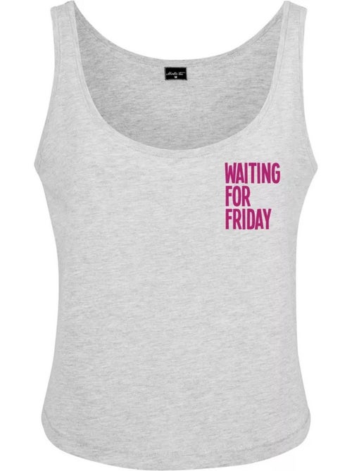Débardeur waiting for friday box - mister tee - Kiabi