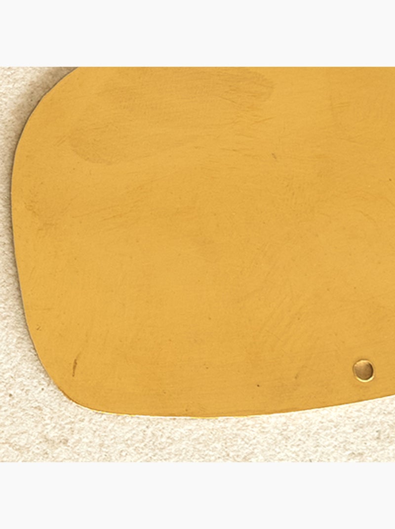 Déco murale baleine en laiton Doré/or - Kiabi