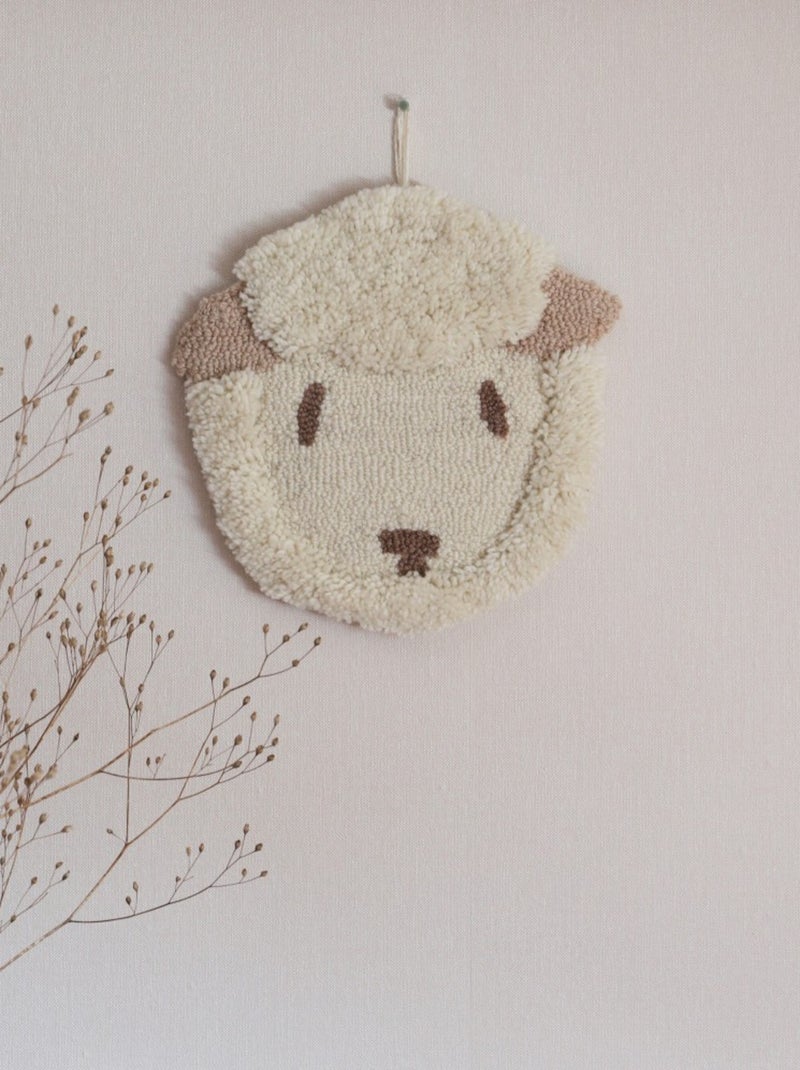 Déco murale chambre enfant petit mouton Lolho Multicolore - Kiabi