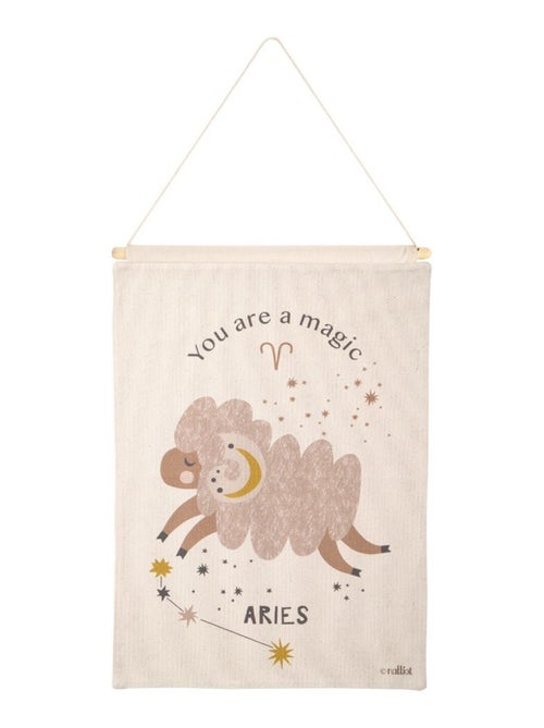 Déco murale chambre enfant zodiaque signe bélier Littles Aries - Kiabi