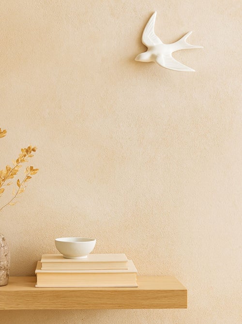 Déco murale hirondelle en Résine - Kiabi
