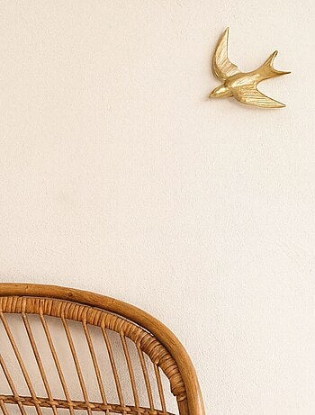 Déco murale hirondelle en Résine