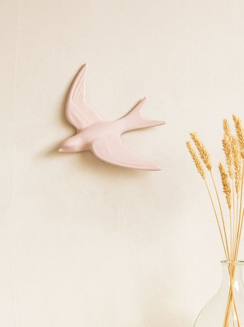 Déco murale hirondelle en Résine - Kiabi
