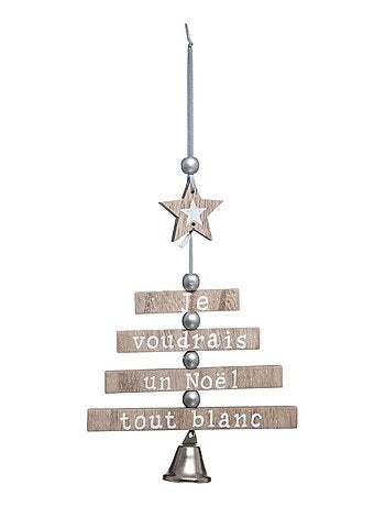 Déco sapin de Noël en bois articulé Sapin