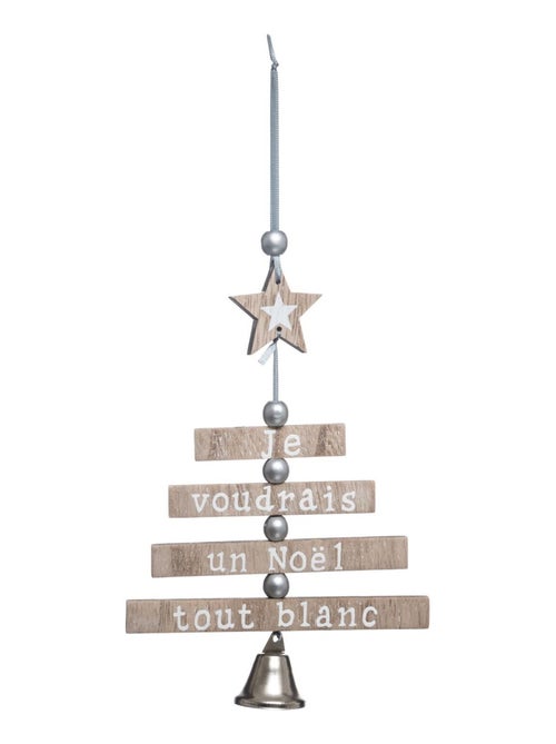 Déco sapin de Noël en bois articulé Sapin - Kiabi