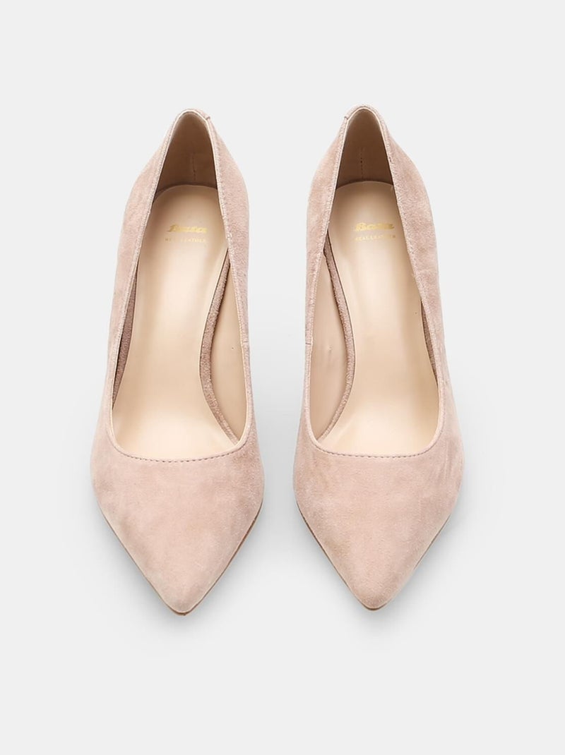 Decollete confortables  en daim BATA Beige - Kiabi