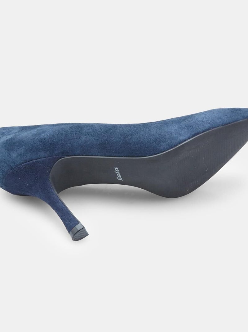 Decollete confortables  en daim BATA Bleu - Kiabi