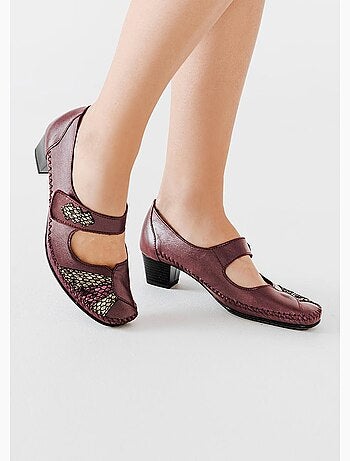 Décolleté cuir montage intégral - Afibel