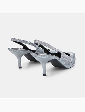 Décolleté slingback avec talon et bout pointu Bata