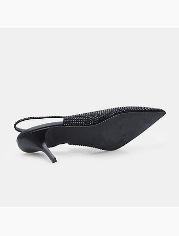 Décolleté slingback avec talon et bout pointu Bata