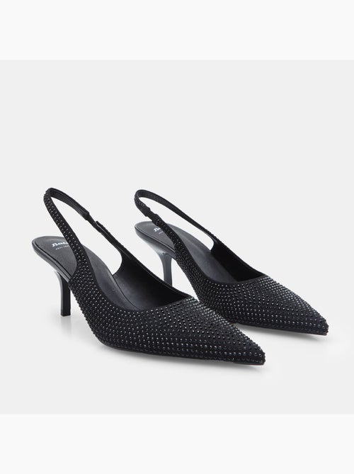 Décolleté slingback avec talon et bout pointu Bata - Kiabi Décolleté slingback avec talon et bout pointu Bata - Kiabi