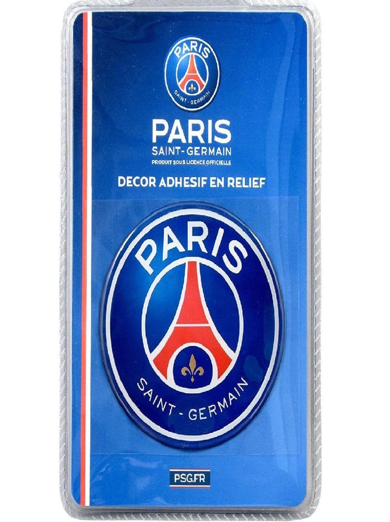 Décor adhésif en relief psg Bleu - Kiabi