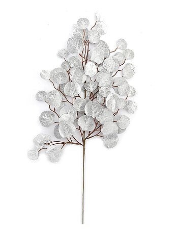 Décoration branche de Noël design Eucalyptus