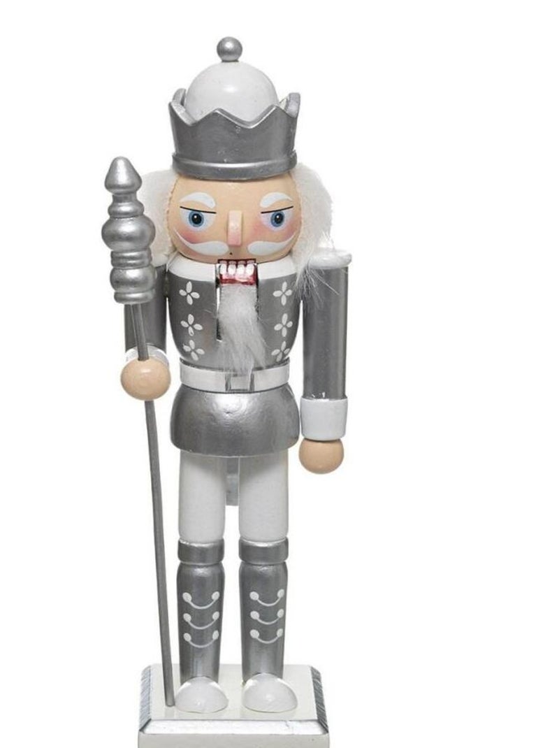 Décoration Casse Noisette argent 25 cm Argent - Kiabi